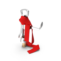 Corkscrew with Scarf PNG & PSD Images