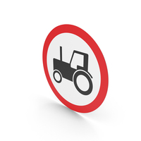 Estonian Sign No Tractors PNG & PSD Images