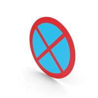 Estonian Sign No Stopping PNG & PSD Images