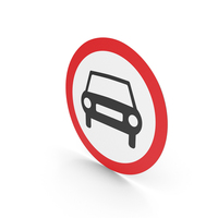 Estonian No Motor Vehicles Except Motorcycles Sign PNG & PSD Images