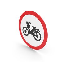 Estonian No Mopeds Sign PNG & PSD Images