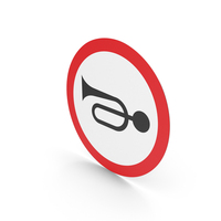Estonian Sign No Honking PNG & PSD Images