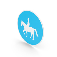 Estonian Equestrian Path Sign PNG & PSD Images