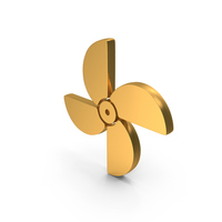 Gold Fan Wings Icon PNG & PSD Images