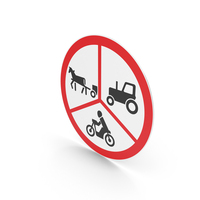 No Power Driven Or Animal Drawn Vehicles PNG & PSD Images