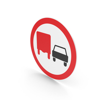 No Overtaking By Trucks PNG & PSD Images