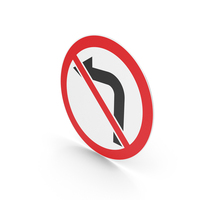 No Left Turn PNG & PSD Images