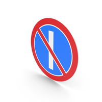 Lithuanian Alternate Parking On Odd Days Sign PNG & PSD Images