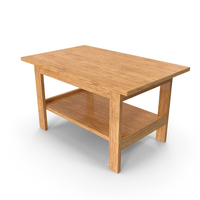 Coffee Table Bamboo Wood PNG & PSD Images