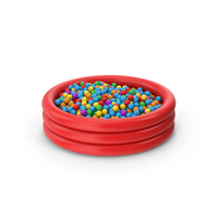 Red Pool And Balls PNG & PSD Images