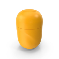 Closed Dark Kinder Egg Plastic Container PNG & PSD Images