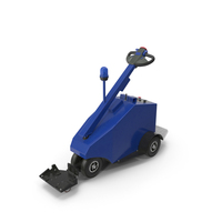Electric Trolley Mover Blue PNG & PSD Images
