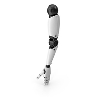 Futuristic Humanoid Robot Arm PNG & PSD Images