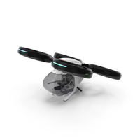 Futuristic Passenger Drone PNG & PSD Images