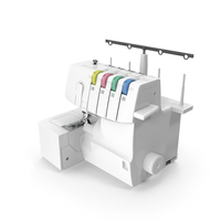Heavy Duty Metal Frame Overlock Machine PNG & PSD Images