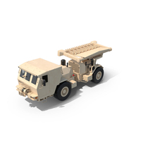 Hydrema 910 Mine Clearing Vehicle Sand PNG & PSD Images