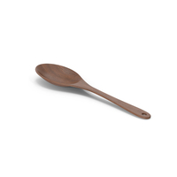 Dark Wood Kitchen Spoon PNG & PSD Images