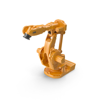 ABB IRB 6660 Industrial Robot PNG & PSD Images