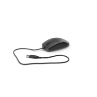 Black Computer Mouse PNG & PSD Images