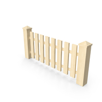 Wooden Garden Fence PNG & PSD Images