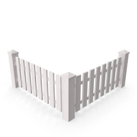 Wooden Garden Fence PNG & PSD Images