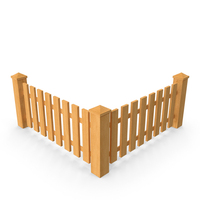 Wooden Garden Fence PNG & PSD Images