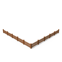 Wooden Garden Fence PNG & PSD Images