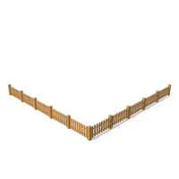 Wooden Garden Fence PNG & PSD Images