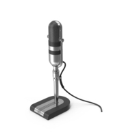 Microphone (RCA 77dx) PNG & PSD Images