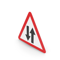 Estonian Two Way Traffic Sign PNG & PSD Images