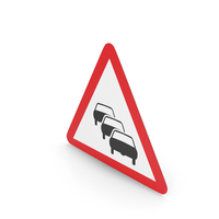 Estonian Traffic Jams Sign PNG & PSD Images