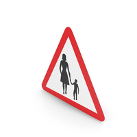 Estonian Pedestrians Sign PNG & PSD Images