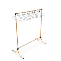 Gold Steel Hangers PNG & PSD Images
