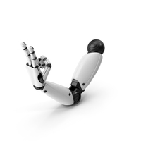 Robot Hand Two Finger Pose PNG & PSD Images