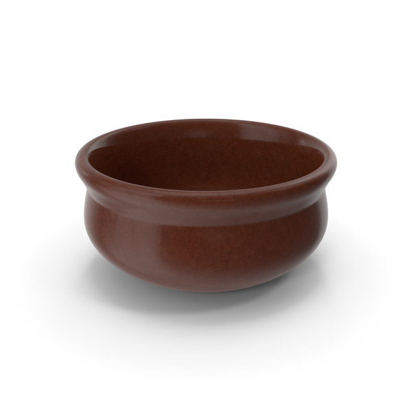 Round Brown Bowl PNG & PSD Images