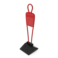Training Aid for Kids Soccer Mini Mannequin Red PNG & PSD Images
