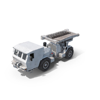 White Hydrema 910 Mine Clearing Vehicle Used PNG & PSD Images
