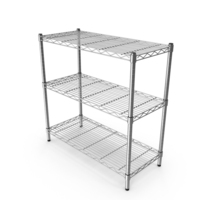 Wall Shelves Type 02 Size 02 Clean PNG & PSD Images
