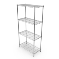 Wall Shelves Type 02 Size 03 Clean PNG & PSD Images