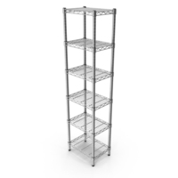 Wall Shelves Type 02 Size 04 Clean PNG & PSD Images