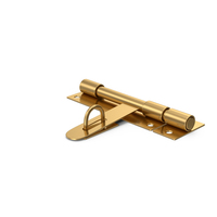 Gold Door Sliding Lock PNG & PSD Images