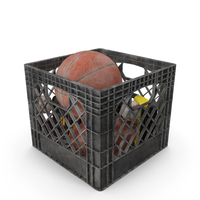 Crate Filled Dirty PNG & PSD Images