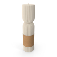 Candle for Home Decor with Label PNG & PSD Images