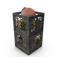 Crate Stacked Dirty PNG & PSD Images