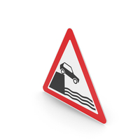Lithuanian Unprotected Quayside Or Riverbank Sign PNG & PSD Images