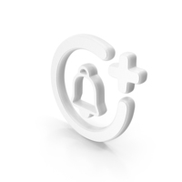 White Add Reminder Symbol PNG & PSD Images