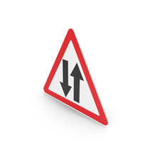 Lithuanian End Of One Way Traffic Sign PNG & PSD Images