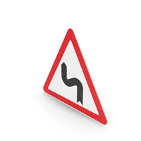 Lithuanian Double Curve First To The Left Sign PNG & PSD Images