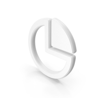 Financial Chart Symbol White PNG & PSD Images