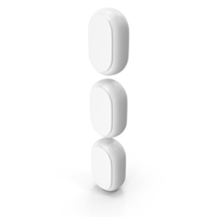 White Menu Symbol PNG & PSD Images